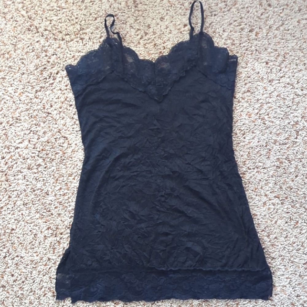 Elegant Black Camisole Top